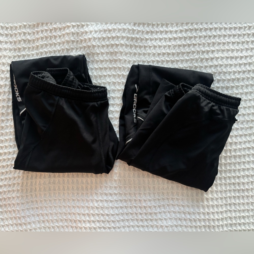 Women’s Brooks Black Running Pants